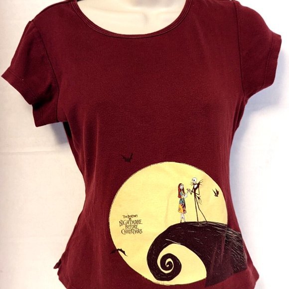 Vintage Nightmare Before Christmas Tee Shirt - Picture 1 of 6